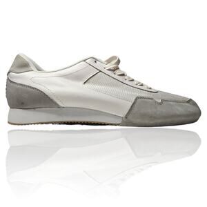 The Greats & Death To Tennis Sneakers Shoes White Gray Casual Mesh MEN'S SIZE 12